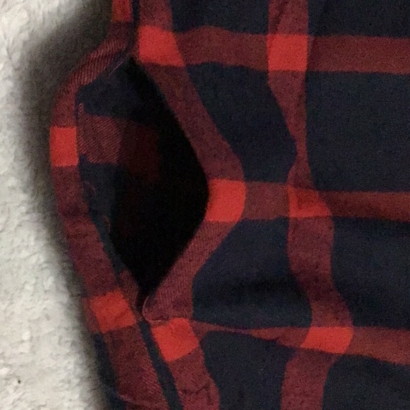 ACTING PRO WOMENS PLAID BUTTON DOWN SHIRT DRESS - Picture 11 of 13